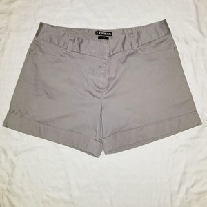 Women's Gray Express Editor shorts